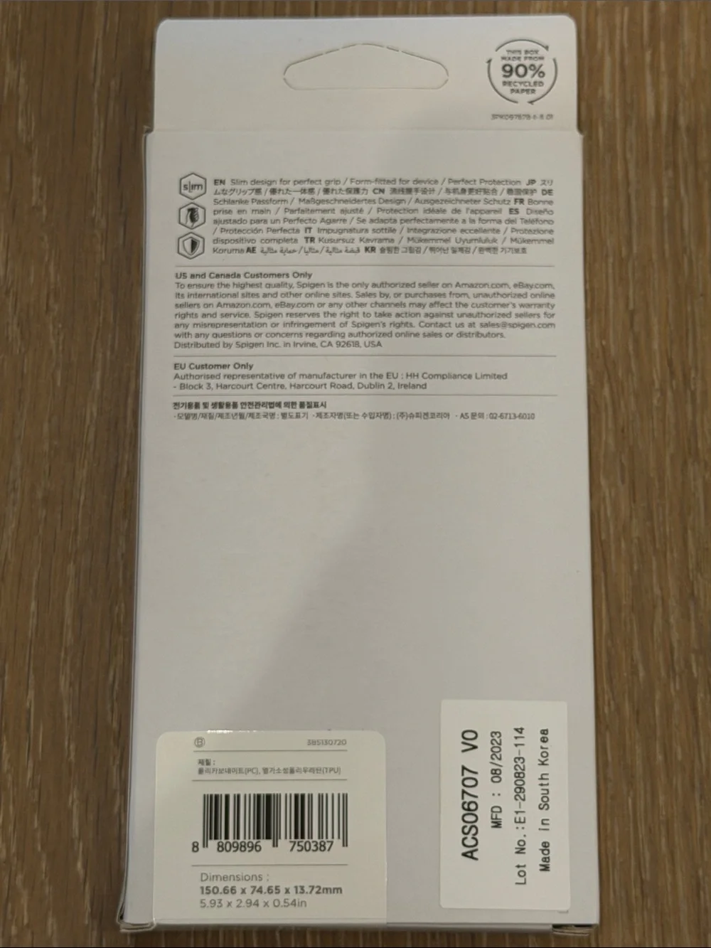 Spigen for iPhone 15 Pro, Ultra Hybrid - Crystal Clear